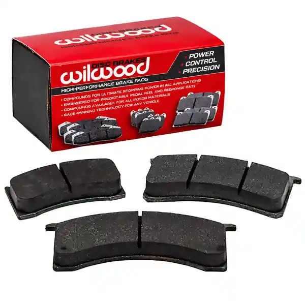 Wilwood 6812-45 DPS 500 THK 3 Hole Axle Set - High-Temperature Racing Pads