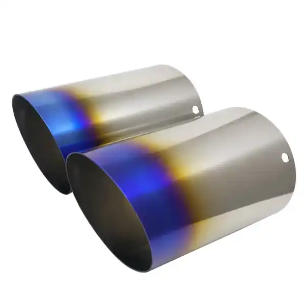 GReddy DD-R Burnt Titanium Tips L=170mm (Pair)