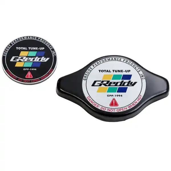 GReddy Type-N 1.3 Radiator Cap Most Honda / Some Toyota - Black