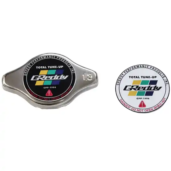 GReddy Type-N 1.3 Radiator Cap Most Honda / Some Toyota - Polished