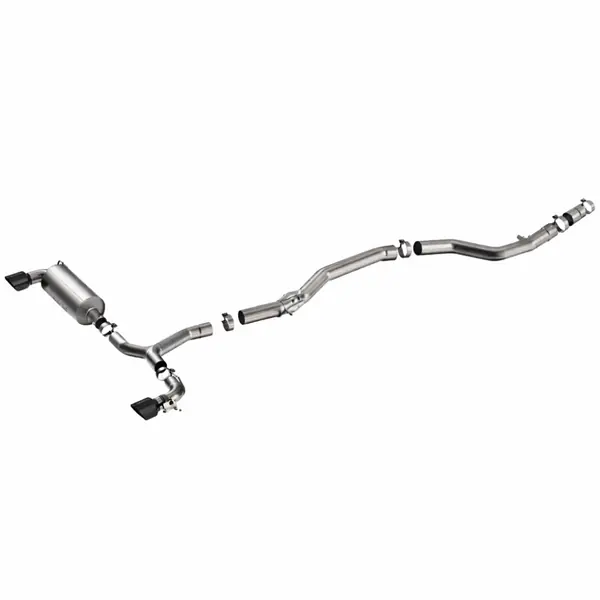 Borla 20-25 Toyota GR Supra ATAK Cat-Back Exhaust System w/ Black Chrome Tips