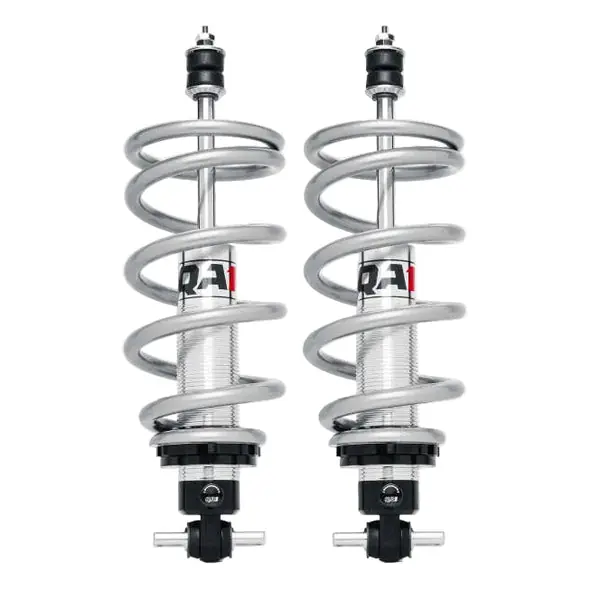 QA1 GM Pro Front Coil-Over System - Single Adj. - 10in x 550lbs/in - Flat Large - Aluminum