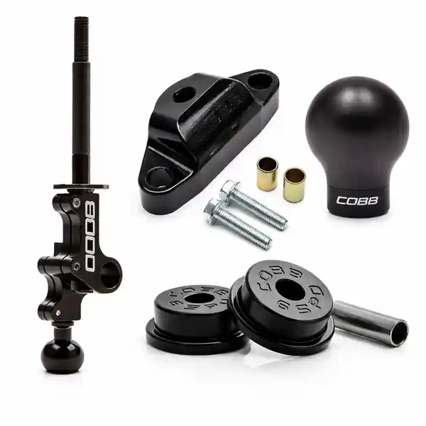 Cobb Subaru STi 6MT Stage 1+ Drivetrain Package Black Knob