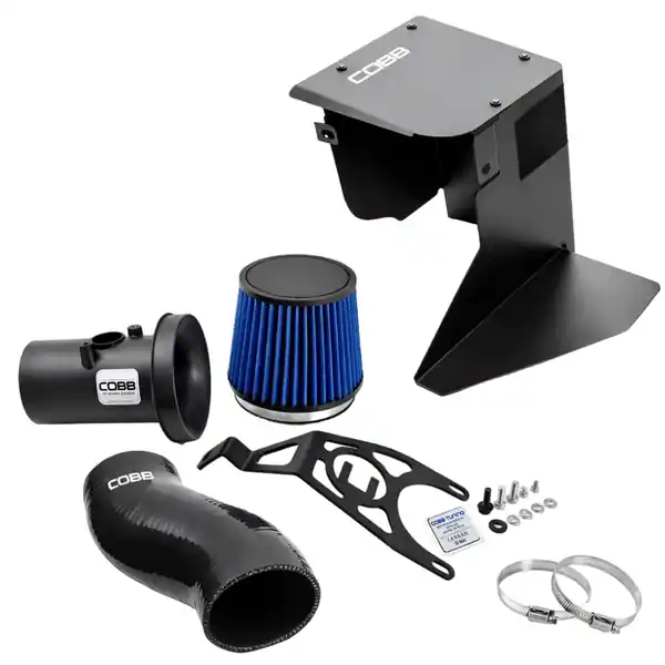 Subaru SF Intake + Airbox 15-17 STI Black Tube