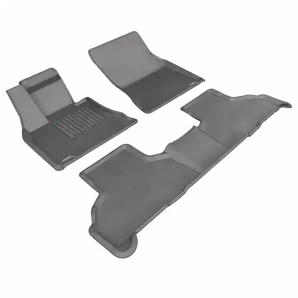 3D MAXpider 2014-2019 BMW X5/X6 F15/F16 Kagu 1st & 2nd Row Floormats - Black