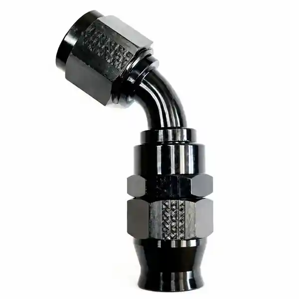 Fragola -8AN Real Street x 60 Degree Hose End Black For PTFE Hose