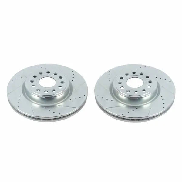 Power Stop 20-22 Ram 1500 Front Drilled & Slotted Rotor - Pair