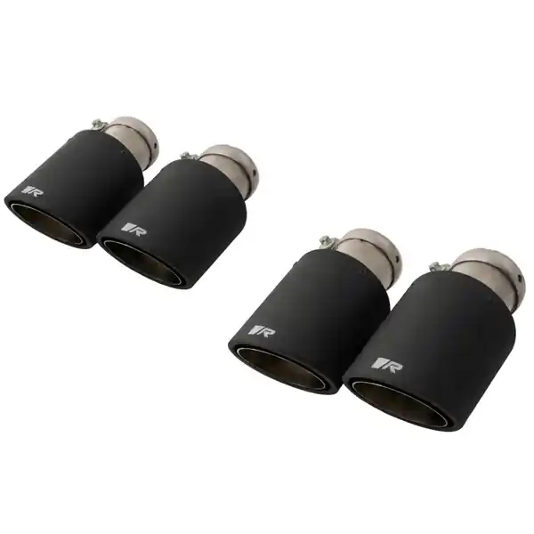 Remus Carbon 102mm Angled Titanium Internals Tail Pipe Set (Quad Tips)