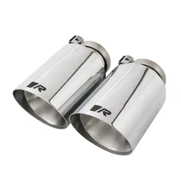 Remus Stainless Steel 102mm Straight Cut Chrome Tail Pipe Set (Quad Tips)