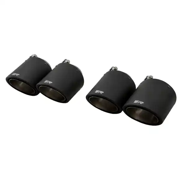 Remus Carbon 102mm Short Style Angled w/Titanium Internals Tail Pipe Set (Quad Tips)