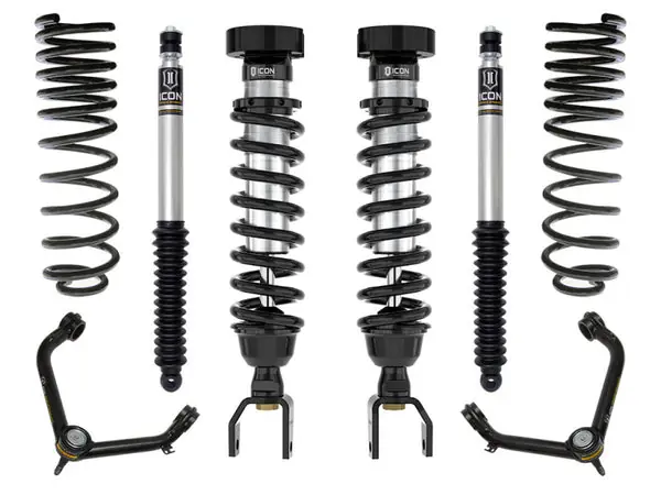 ICON 2019+ Ram 1500 2-3in. Stage 2 Suspension System w/ Tubular Upper Control Arms