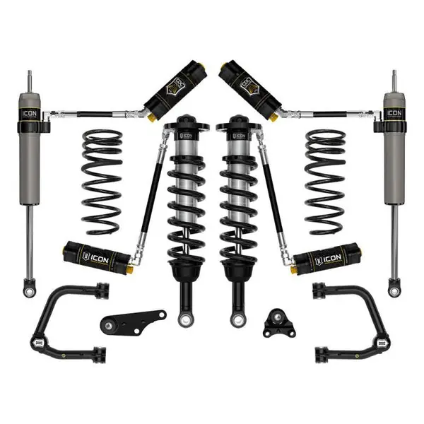 ICON 2024+ Toyota Tacoma 1.25in-3in Stage 5 Suspension System Tubular w/ Triple Rate Spring