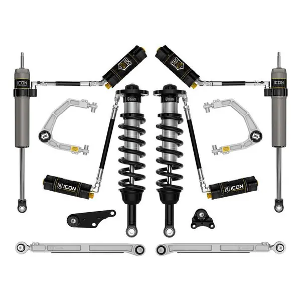 ICON 2024+ Toyota Tacoma 1.25in-3in Stage 8 Suspension System Billet