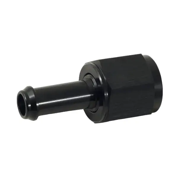 Vibrant Female AN to Hose Barb Straight Adapter AN -4 Barb 0.25in
