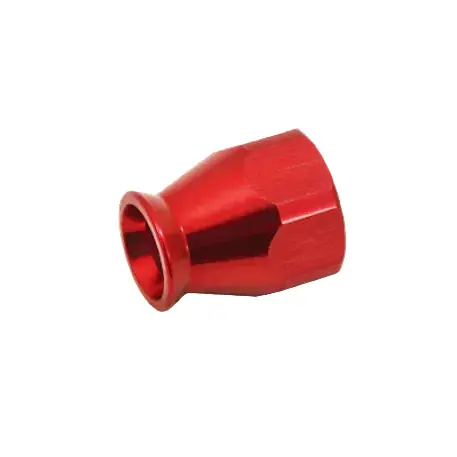 Vibrant -10AN Hose End Socket for PTFE Hose Ends - Red