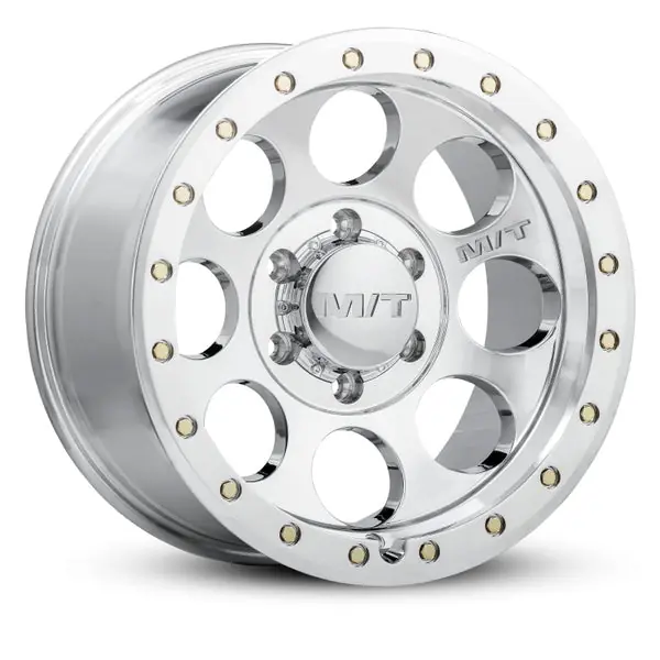Mickey Thompson Classic Pro Polished Wheel - 17X9 8X6.5 BP 5in BS 0 Offset 125.2mm Bore - 274556