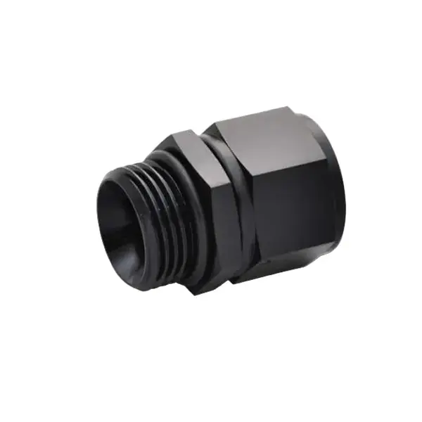 Vibrant Female AN Flare to Male ORB Adapter Female AN -8AN Male ORB Thread 12 ORB (1-1/16in - 12)
