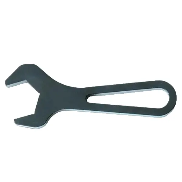 Vibrant -12AN Aluminum Wrench - Anodized Black (individual retail packaged)