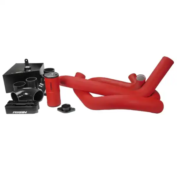 PERRIN 15-21 Subaru WRX Front Mount Intercooler Boost Tube Kit - Red