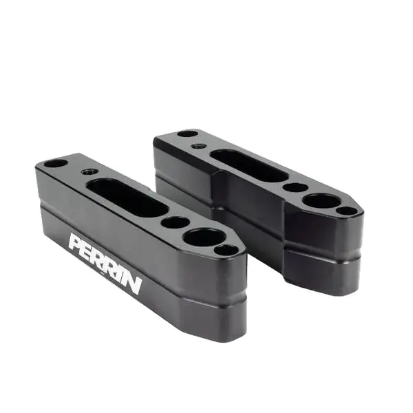 PERRIN 15-21 Subaru WRX/STI Front Mount Intercooler Bracket - Black
