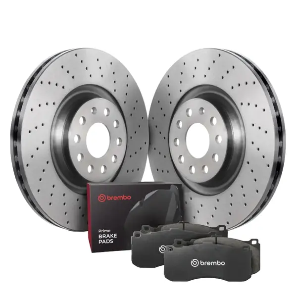 Brembo OE 10-11 Audi S4/08-12 S5 Front Disc Brake Kit
