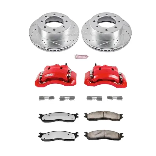 Power Stop 06-08 Dodge Ram 1500 Front Z36 Truck & Tow Kit w/Cals