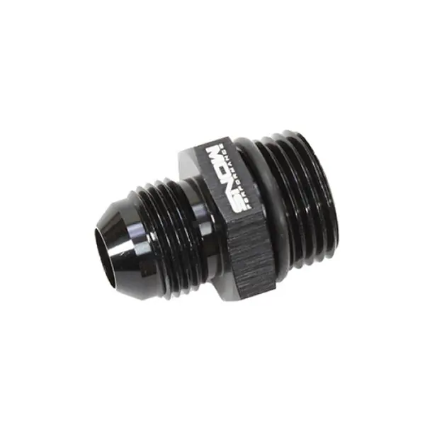 Snow -10 ORB to -8AN Straight Fitting (Black)