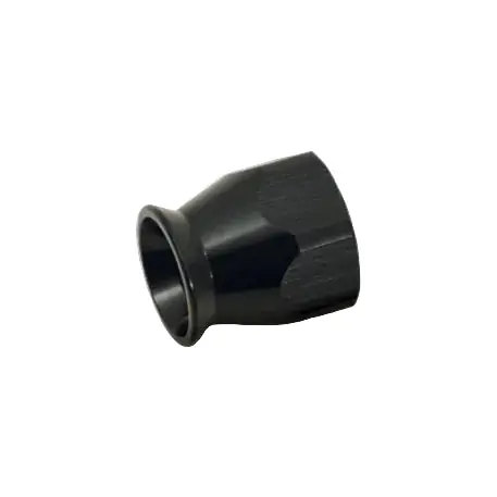 Vibrant -6AN Hose End Socket for PTFE Hose Ends - Black
