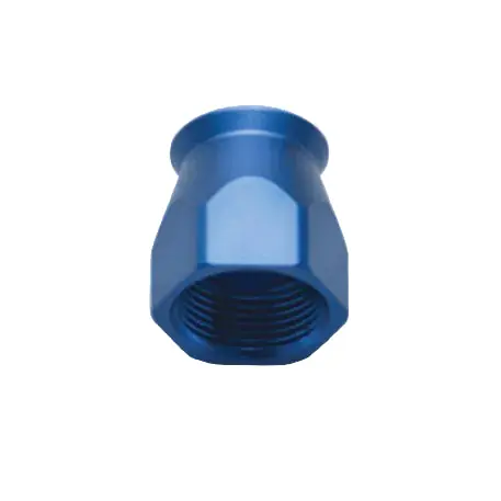 Vibrant -6AN Hose End Socket for PTFE Hose Ends - Blue