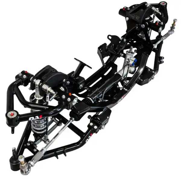 QA1 73-87 Chevrolet C10 Double Adjustable Front Coilover Crossmember System w/ 650lb/in Springs