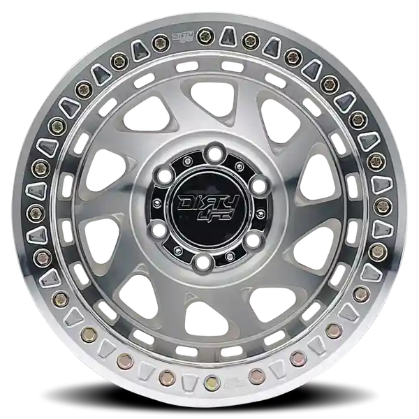 Dirty Life 9313 Enigma Race 17x9 / 5x127 BP / -12mm Offset / 78.1mm Hub Machined Wheel
