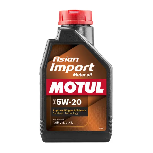 Motul Asian Import Motor Oil 5w20 12 x 1L
