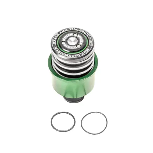 Radium Engineering 1.5in Dry Break Fuel Filler, Male, PRV