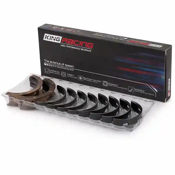 King Engine Bearings Nissan VR38DETT (Size 0.25) pMaxKote Performance Main Bearings - Set of 8