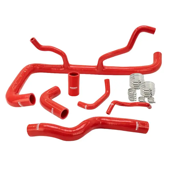 Mishimoto 2024+ Toyota Tacoma Silicone Coolant Hose Kit - AT - Red