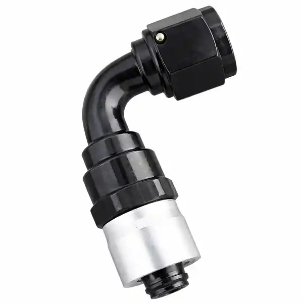 Fragola -10AN x 90 Degree Sport Crimp Hose End