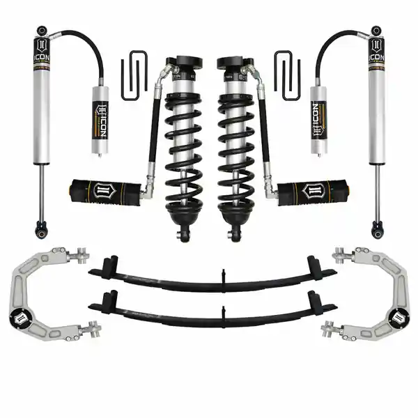 ICON 95.5-04 Toyota Tacoma 0-3in. Stage 4 Suspension System W/ Billet Upper Control Arms