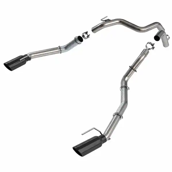 Borla 24-25 Ford Ranger Raptor 2.75in Tailpipe Kit 4in Tip - Brawler Ceramic Black