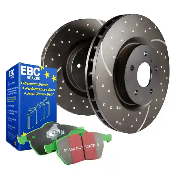 EBC Greenstuff Brake Pad and GD Sport Rotor Kit – Rear 2017+ Alfa Romeo Giulia