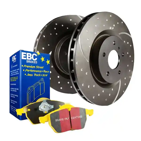 EBC Yellowstuff Brake Pad and GD Sport Rotor Kit – Rear 2020+ Audi A4