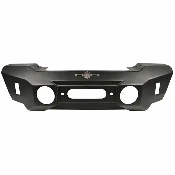 Rock Slide 07-18 Jeep Wrangler JK Appalachian Steel Stubby Front Bumper w/ Winch Plate