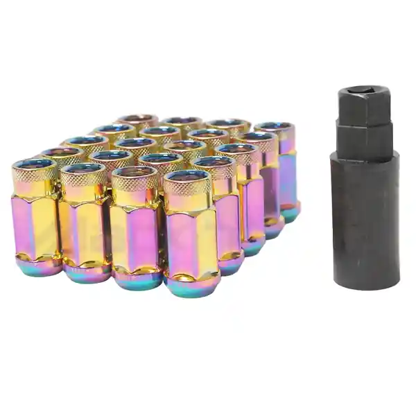 Wheel Mate Monster Lug Nut Caps - Chrome 14x1.50