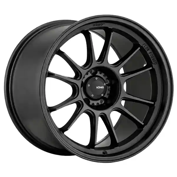 Konig Hypergram 18x12 5x114.3 ET20 Matte Black Wheel