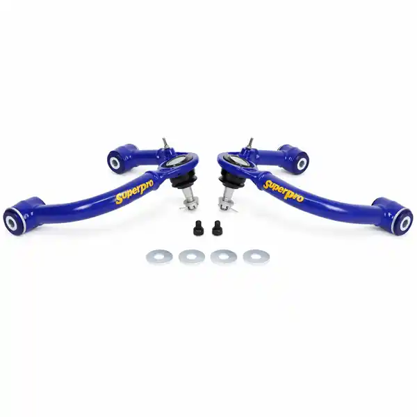 SuperPro 05-23 Toyota Tacoma 4WD Front Upper Fixed Offset Control Arm Set