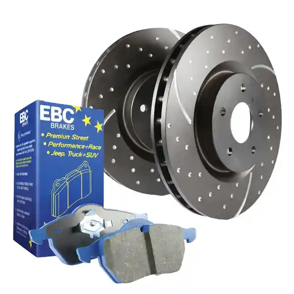 EBC Brake Pad and Rotor Kit – Pontiac Vibe 1.8 / Toyota Corolla / Matrix / Scion xD