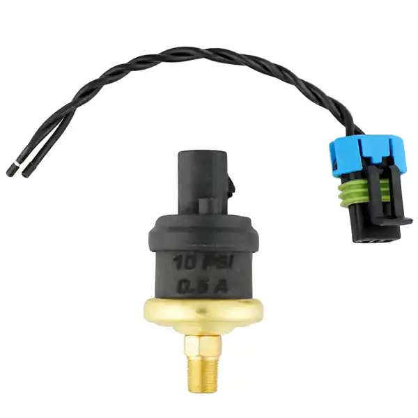 DeatschWerks 10psi 1/8th NPT Adjustable (8-12PSI) Hobbs Switch with Pigtail (0.5A)