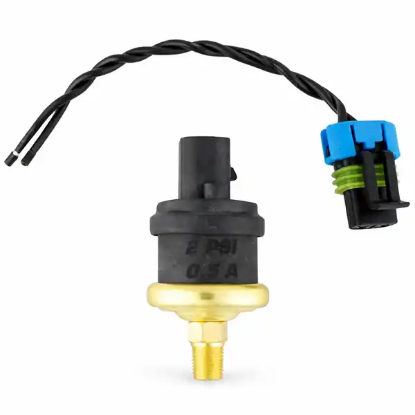 DeatschWerks 2psi 1/8th NPT Adjustable (1-3psi) Hobbs Switch with Pigtail (0.5A)