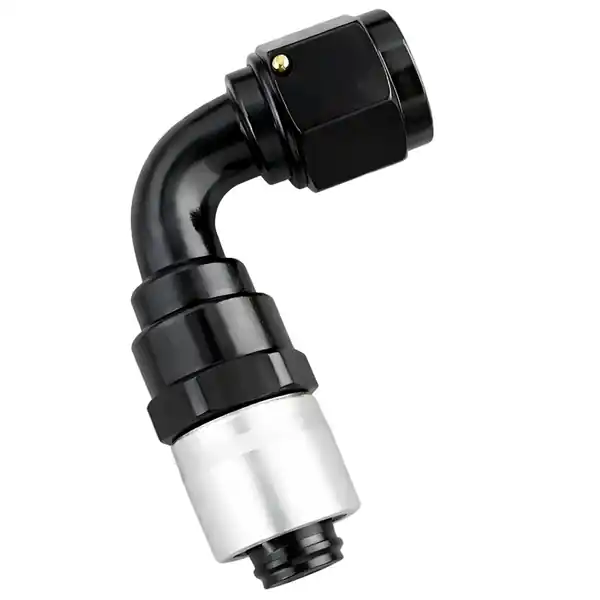 Fragola -6AN x 90 Degree Sport Crimp Hose End