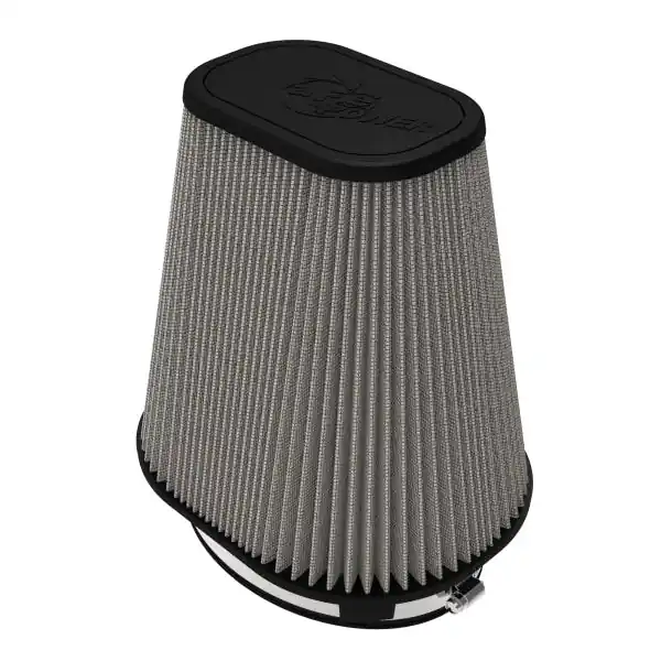 aFe Magnum FLOW Universal Pro DRY S Air Filter (7.5x5.5)in F (9.25x7.25)in B x (6x4)in T x 9in H