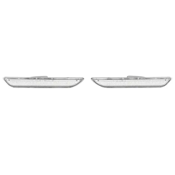 Raxiom 15-23 Ford Mustang Axial Series LED Side Marker Lights Rear- Clear